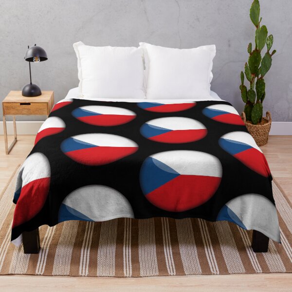 Item preview, Czech 3D Round Flag Statement Art for Supporters designed and sold by YAZ.