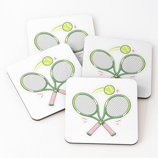 Item preview, Tennis Rackets with Ball designed and sold by Desikhanna123.