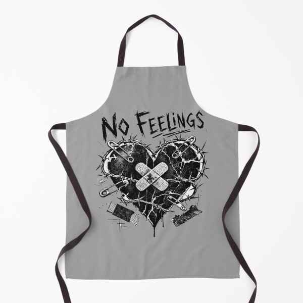 Item preview, No Feelings Barbed Wire Heart Punk Grunge Art designed and sold by Yellowriversss.