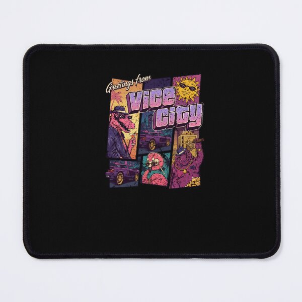 Item preview, Vice City Retro Greetings GTA 6 Inspired Design designed and sold by platzmaurice.