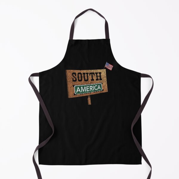 Item preview, South America Vintage Satire Sign designed and sold by Fictional Ink Society.