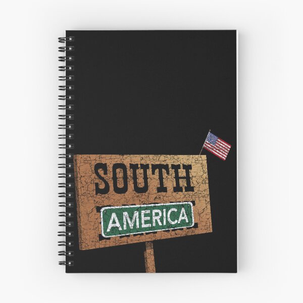 Item preview, South America Vintage Satire Sign designed and sold by Fictional Ink Society.