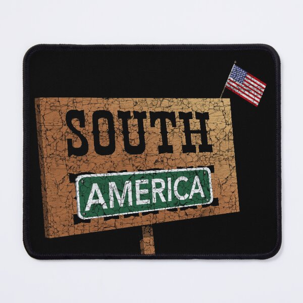 Item preview, South America Vintage Satire Sign designed and sold by Fictional Ink Society.