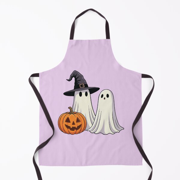 Item preview, Cute Sheet Ghosts with Witch Hat & Pumpkin Halloween designed and sold by BrownHorse90s.