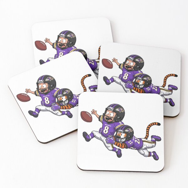 Item preview, Calvin And Hobbes Baltimore Football Action Fan designed and sold by DamianRoy88.