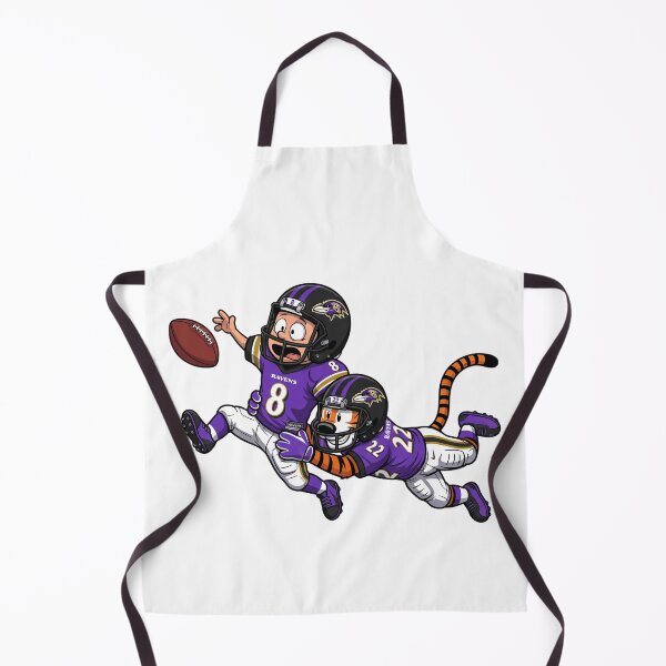 Item preview, Calvin And Hobbes Baltimore Football Action Fan designed and sold by DamianRoy88.