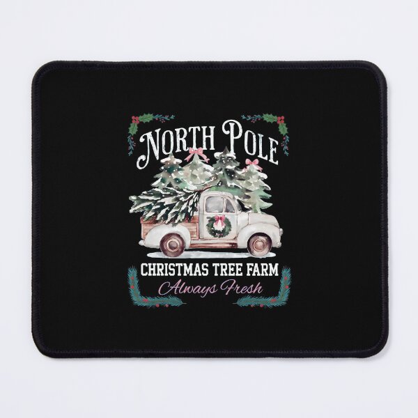 Item preview, North Pole Christmas Tree Farm Vintage Truck designed and sold by Oswmi16.