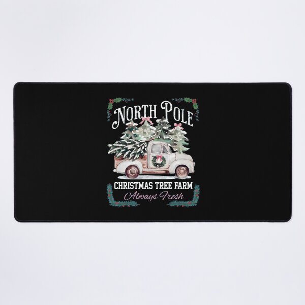 Item preview, North Pole Christmas Tree Farm Vintage Truck designed and sold by Oswmi16.