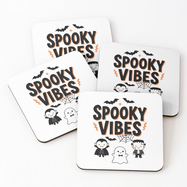 Item preview, Spooky Vibes Cute Ghost Halloween Season T-Shirt designed and sold by mazyoy.