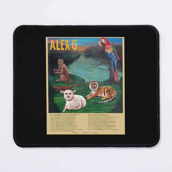 Item preview, Jungle Animals Tour Poster designed and sold by LeverettTherri.