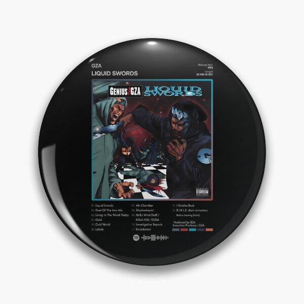 Item preview, GZA Liquid Swords Album Art  designed and sold by Greatstfgreen.