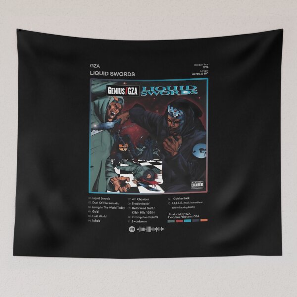 Item preview, GZA Liquid Swords Album Art  designed and sold by Greatstfgreen.