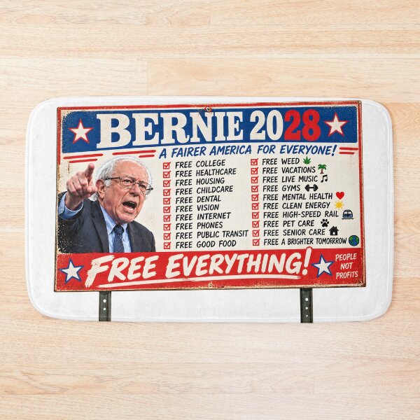 Artikelvorschau, Bernie Sanders Wahlkampf-Gartenschild entworfen und verkauft von RockyWords.