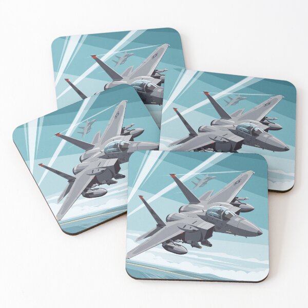 Item preview, F-15 Strike Eagle Banking Illustration designed and sold by Airpower Art.
