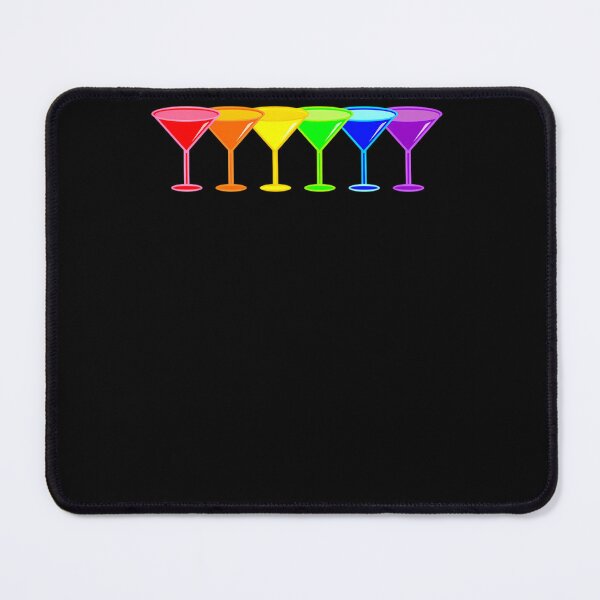 Item preview, Pride Rainbow Martini Glasses Pattern designed and sold by growzjherona.