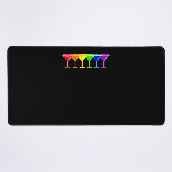 Item preview, Pride Rainbow Martini Glasses Pattern designed and sold by growzjherona.