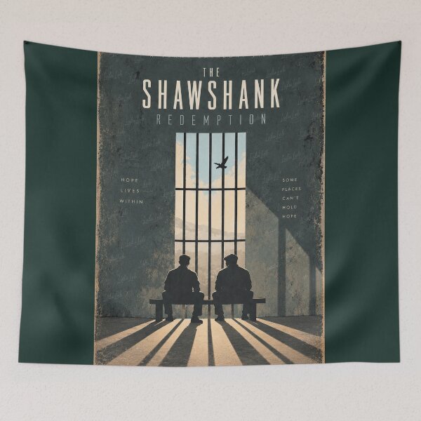 Item preview, 009 My The Shawshank Redemption  Minimal Movie Poster designed and sold by LuluLeb.