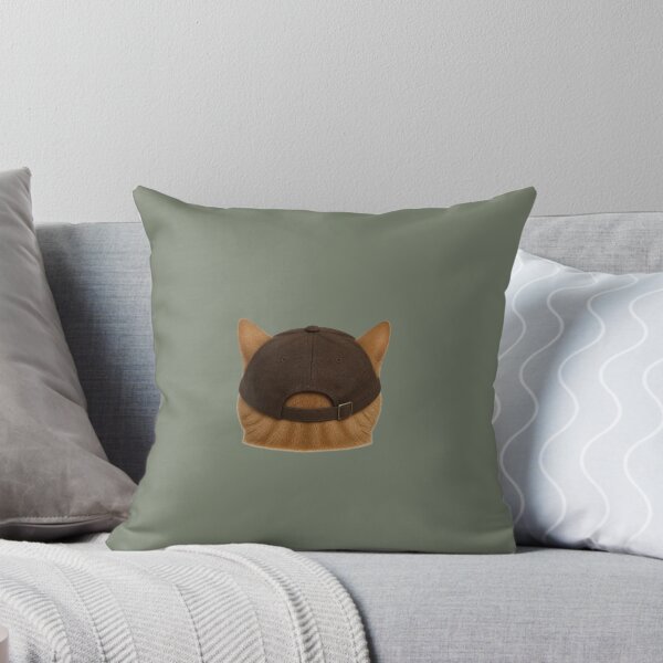 Item preview, Backwards Hat Cat Illustration designed and sold by DreamboxFF.