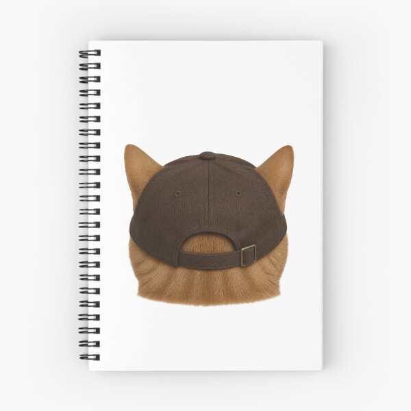 Item preview, Backwards Hat Cat Illustration designed and sold by DreamboxFF.