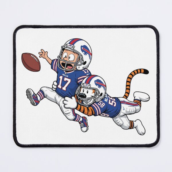 Item preview, Calvin And Hobbes Buffalo Football Action Fan designed and sold by DamianRoy88.