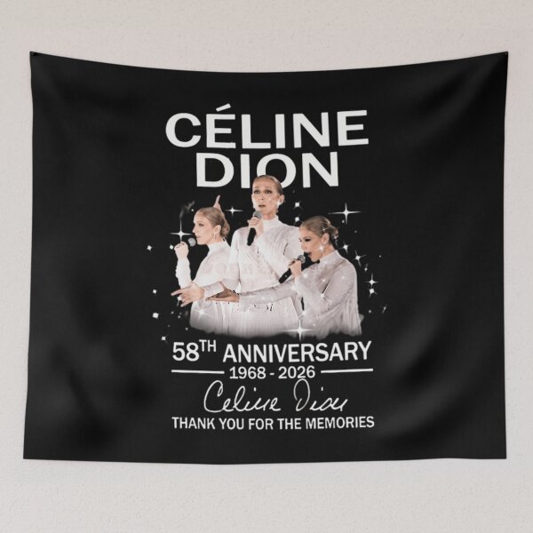 Item preview, Celine Dion 58 Years 2026 Celine Dion Paris Tour designed and sold by qluto.