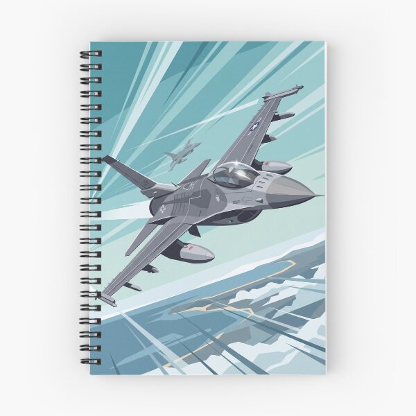Item preview, F-16 Fighting Falcon Banking Illustration designed and sold by Airpower Art.