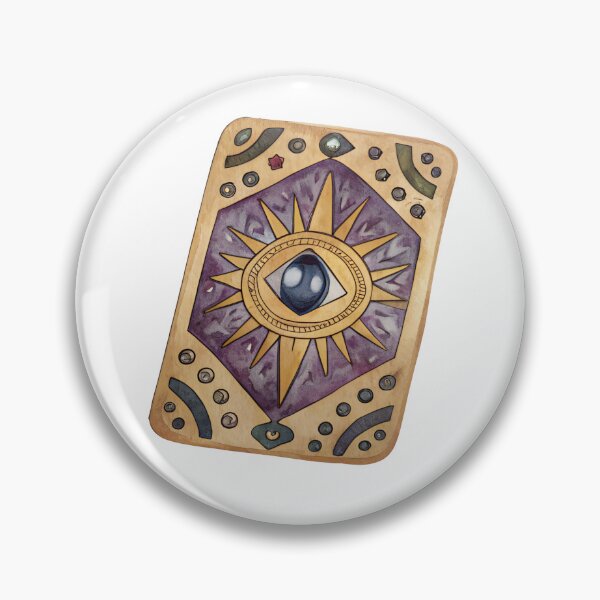 Item preview, Watercolor Third Eye Mystical Tarot Card designed and sold by AlinaMel.