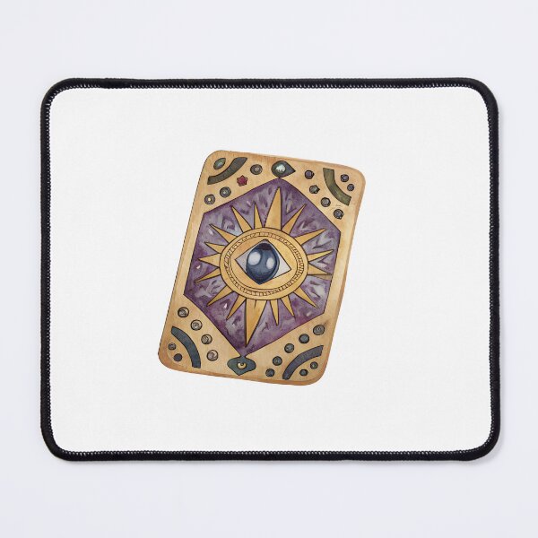 Item preview, Watercolor Third Eye Mystical Tarot Card designed and sold by AlinaMel.