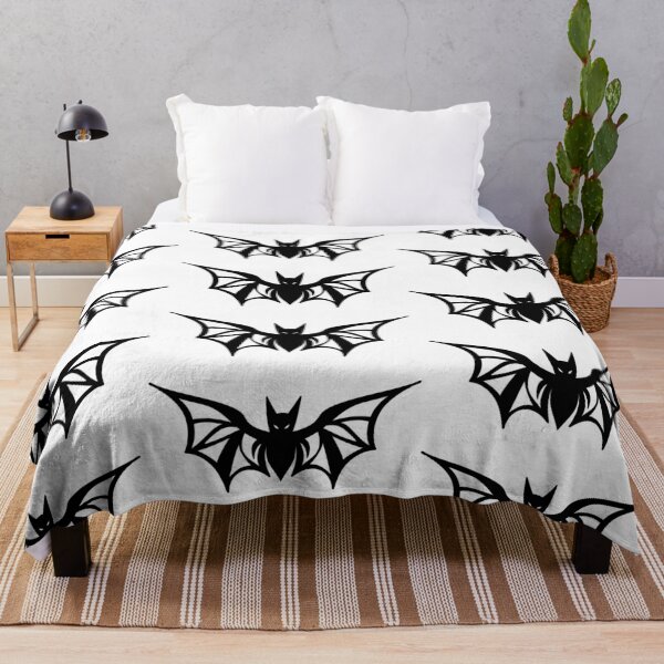 Item preview, Spooky Black Bat Silhouette — Tribal Gothic Wings Halloween Symbol designed and sold by LYAN-STORE.
