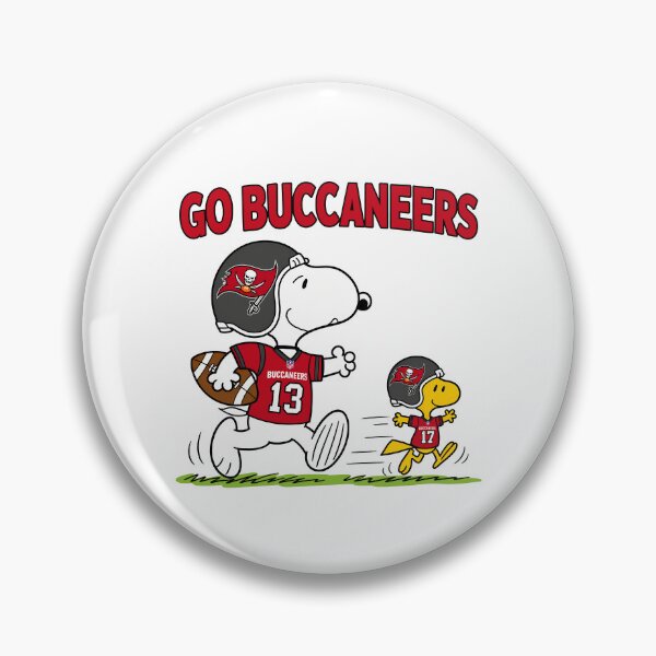 Item preview, Snoopy & Woodstock Tampa Bay Buccaneers Football Retro F326 designed and sold by GLUVY-THEME.