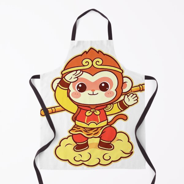 Aperçu de l'œuvre Mignon chibi Sun Wukong Guetteur des nuages créée et vendue par DigArtis.