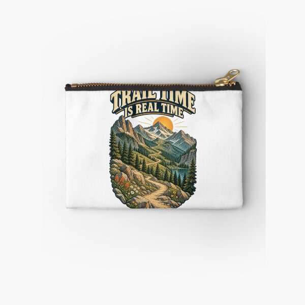 Item preview, Trail Time Is Real Time Hiking Shirt designed and sold by TeeEnigmaa.