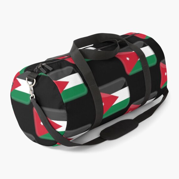 Item preview, Jordanian 3D Flag Cultural Identity & Expat Style designed and sold by YAZ.