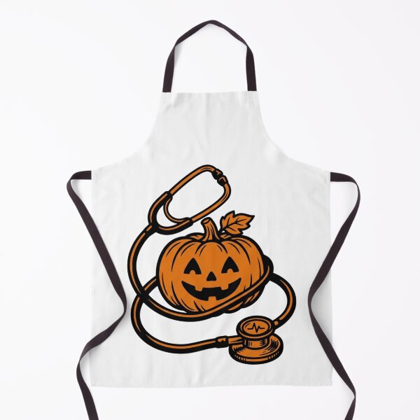 Item preview, Stethoscope Pumpkin Nurse Doctor Healthcare Halloween Medical Shirt designed and sold by TeNovaStudio.