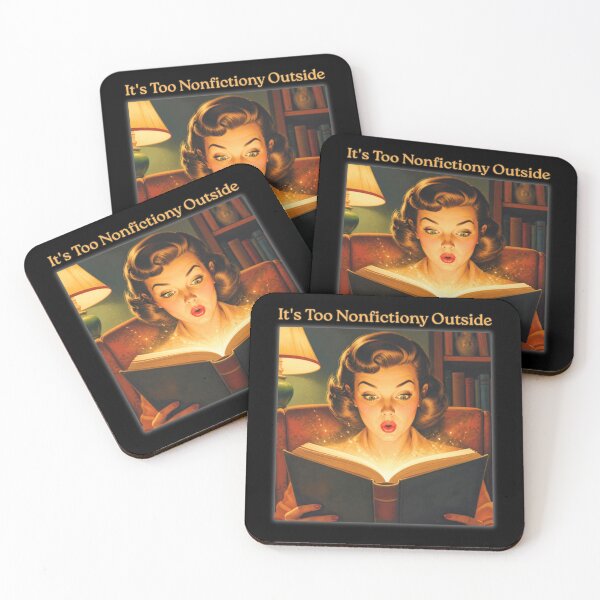 Item preview, It's Too Nonfictiony Outside designed and sold by tellia-kallisto.