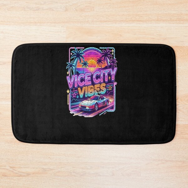 Item preview, Vice City Vibes Retro Design Oversized  designed and sold by platzmaurice.