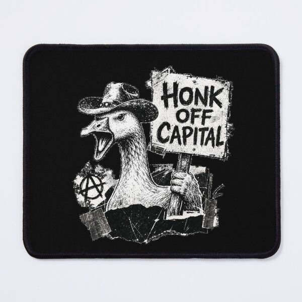 Item preview, Honk Off Capital Goose Protest Punk Anarchy Art designed and sold by Yellowriversss.