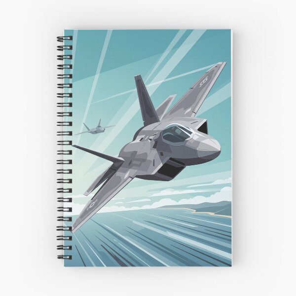 Item preview, F-22 Raptor Banking Vector Illustration designed and sold by Airpower Art.