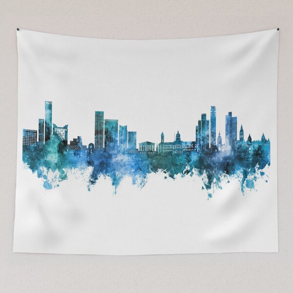 Artikelvorschau, Skyline von Birmingham, England entworfen und verkauft von ArtPrints.