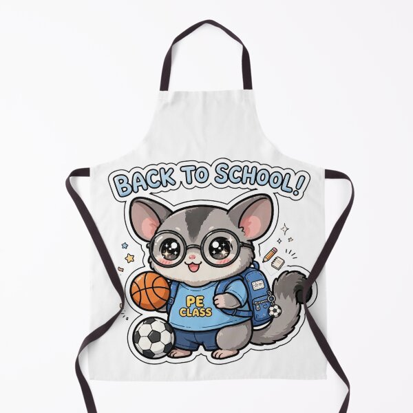 Item preview, Kawaii Sugar Glider Back To School PE designed and sold by Wildlife-Walk.