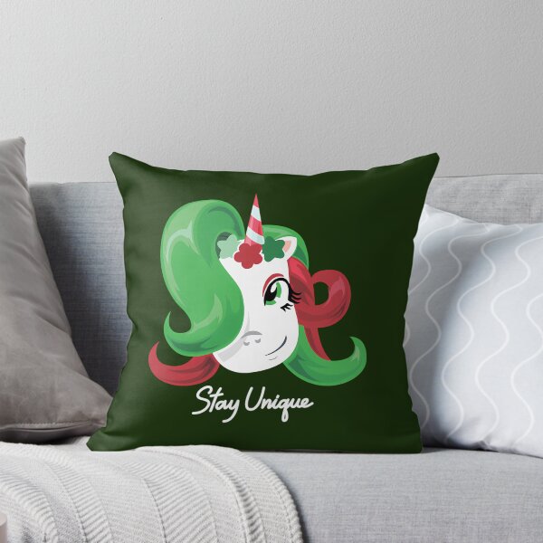 Item preview, Unicornio navideño único - Lindo y mágico diseño gráfico navideño designed and sold by unikusa.