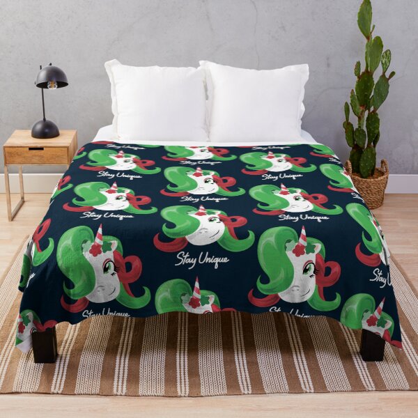 Item preview,  Christmas Unicorn Stay Unique - Cute Magical Holiday Graphic designed and sold by unikusa.