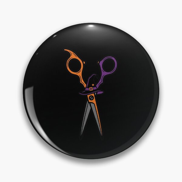 Item preview, Witch Hat Hairdresser Shears Halloween Hairstylist Salon Barber Shirt designed and sold by TeNovaStudio.