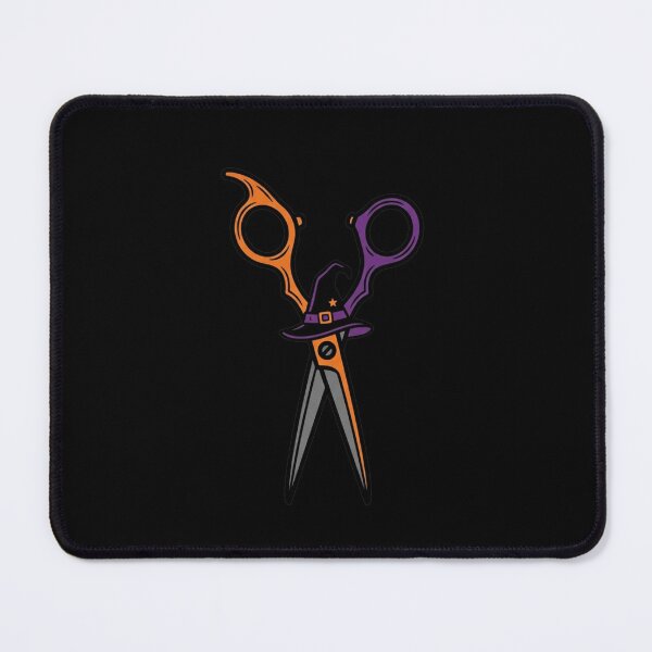 Item preview, Witch Hat Hairdresser Shears Halloween Hairstylist Salon Barber Shirt designed and sold by TeNovaStudio ⭐⭐⭐⭐⭐.