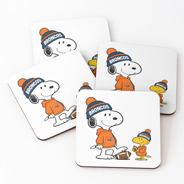 Item preview, Denver Broncos Snoopy And Woodstock Football designed and sold by Jaela-Tavera-s.