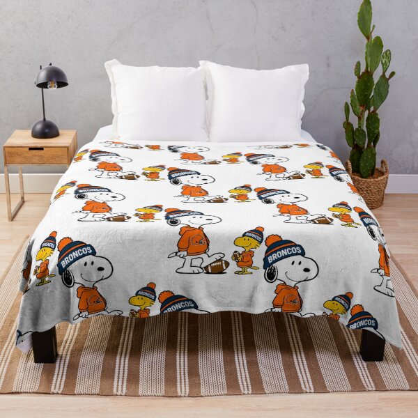 Item preview, Denver Broncos Snoopy And Woodstock Football designed and sold by Jaela-Tavera-s.