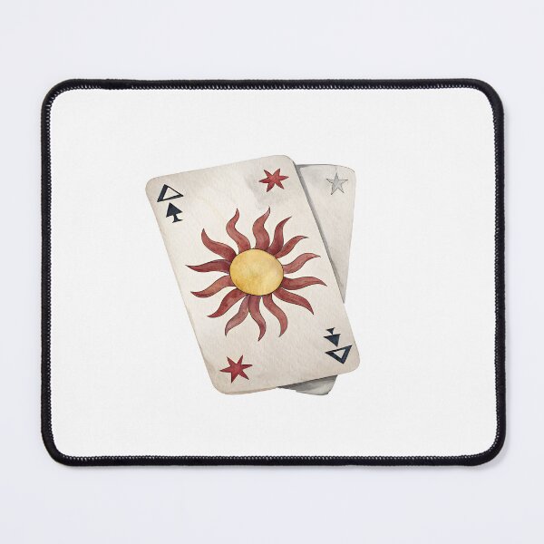 Item preview, Watercolor Sun and Star Tarot Cards Pair designed and sold by AlinaMel.
