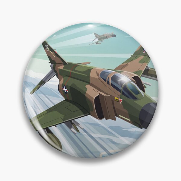Artikelvorschau, F-4 Phantom II Banking Vektorillustration entworfen und verkauft von Airpower Art.