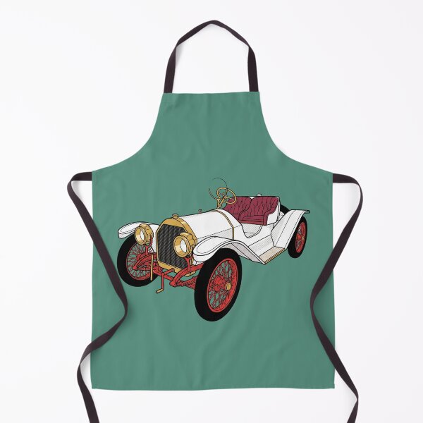 Item preview, Auburn 1910 Roadster: Brass Era Pop Art Comic Automotive Print designed and sold by FreiherrPK.