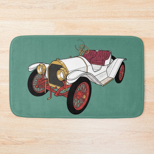 Item preview, Auburn 1910 Roadster: Brass Era Pop Art Comic Automotive Print designed and sold by FreiherrPK.